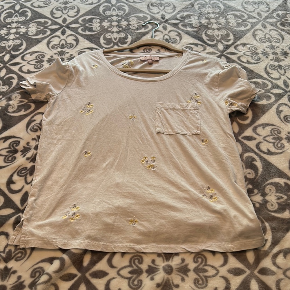 Floral tee